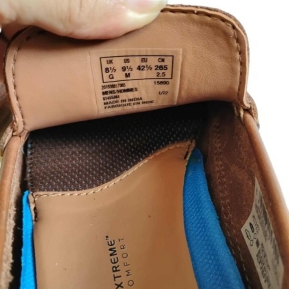 NWT Clarks Markman Way Leather Loafers Men\'s Slip On Size: 9.5